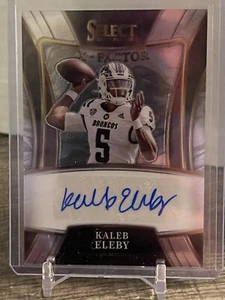 KALEB ELEBY 2022 SELECT DRAFT PICKS X-FACTOR AUTO SILVER PRIZM No. X-KEL - Picture 1 of 2