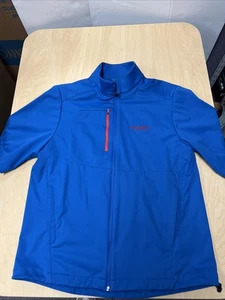 GREG NORMAN Firestone COUNTRY CLUB GOLF JACKE MIT DURCHGEHENDEM REISSVERSCHLUSS Gr. Herren S/P blau - Bild 1 von 8