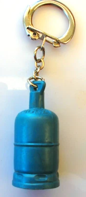 PORTE CLES  KEYCHAIN - BOUTEILLE DE GAZ BUTAGAZ RECTO-VERSO - Photo 1/3