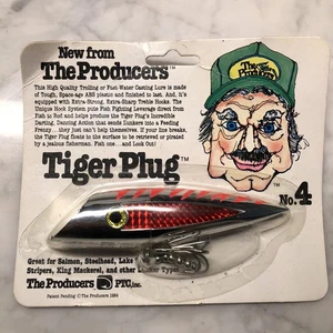 Vintage The Producers 5” Tiger Plug No.4 New In Package - Imagen 1 de 2