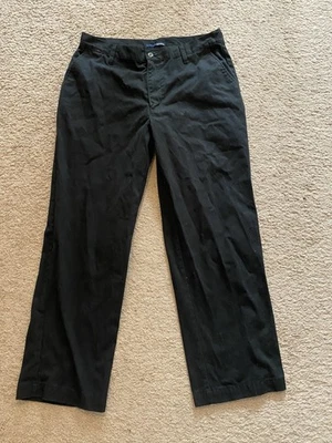 Basic Editions Pants Slacks Mens 34x30 Black - Image 1 of 3