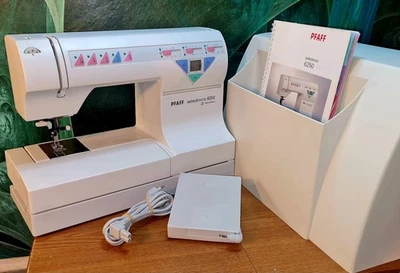 Pfaff Selectronic 6250 Freiarm Flachbett Mit IDT-system Nähmaschine Top-Zustand  - Bild 1 von 4