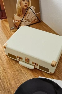 Giradischi vintage Crowley Valigia (colore crema) usato senza danni - Foto 1 di 8