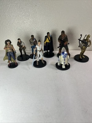 Lote de 8 figuras de la Resistencia de Star Wars de Disney Store Foto 1 de 4