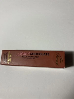 Too Faced Melted Chocolate 24 HOUR Crease Proof Matte Eye Shadow Chocolate Chai - Image 1 of 3