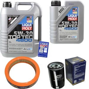 SCT Inspektionspaket 6L Liqui Moly Top Tec 4600 5W-30 für Audi 80 2.0 1.6 1.8 S - Bild 1 von 10