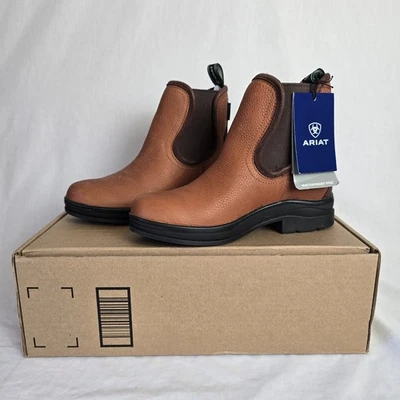 Ariat Keswick H20 Bota Impermeable Para Mujer 7.5 B Marrón Ladrillo 10029554 Nueva Con Etiquetas Foto 1 de 4