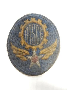 WWII USAAF (ATSCE) AIR TECH SERVICE COMMAND EUROPA PARCHE OVALADO, MILITAR - Imagen 1 de 3