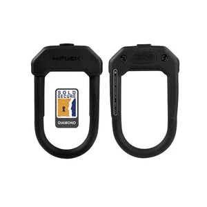 Hiplok DX D Lock Hardened Steel 14mm x 15 x 8.5cm - Black - Picture 1 of 3