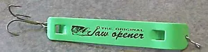 RARO 1 en eBay verde neón lucio del norte almizclera señuelo de pesca almizcle abremandíbula - Imagen 1 de 3