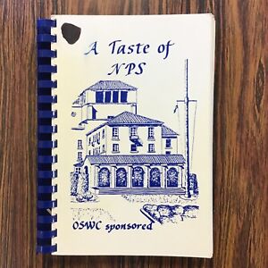 Monterey California Naval Academy Postgraduate School Women's Club 1988 Cookbook