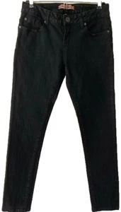 MAKERS OF TRUE ORIGINALS Black Low-Rise Straight Leg Jeans Size 28 - Picture 1 of 10