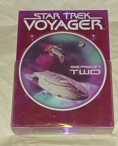 Star Trek Voyager Season 2 Two - 7 DVD Set - Missing Top Of Case *See Pics* - Picture 1 of 8