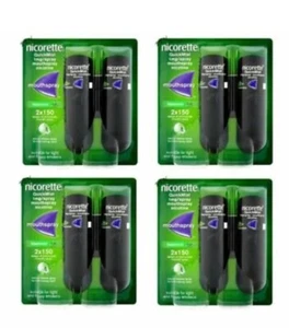 Nicorette Quickmist Mouthspray Freshmint 1 Mg 2 x 150 Spray - Pack of 4 - Picture 1 of 6