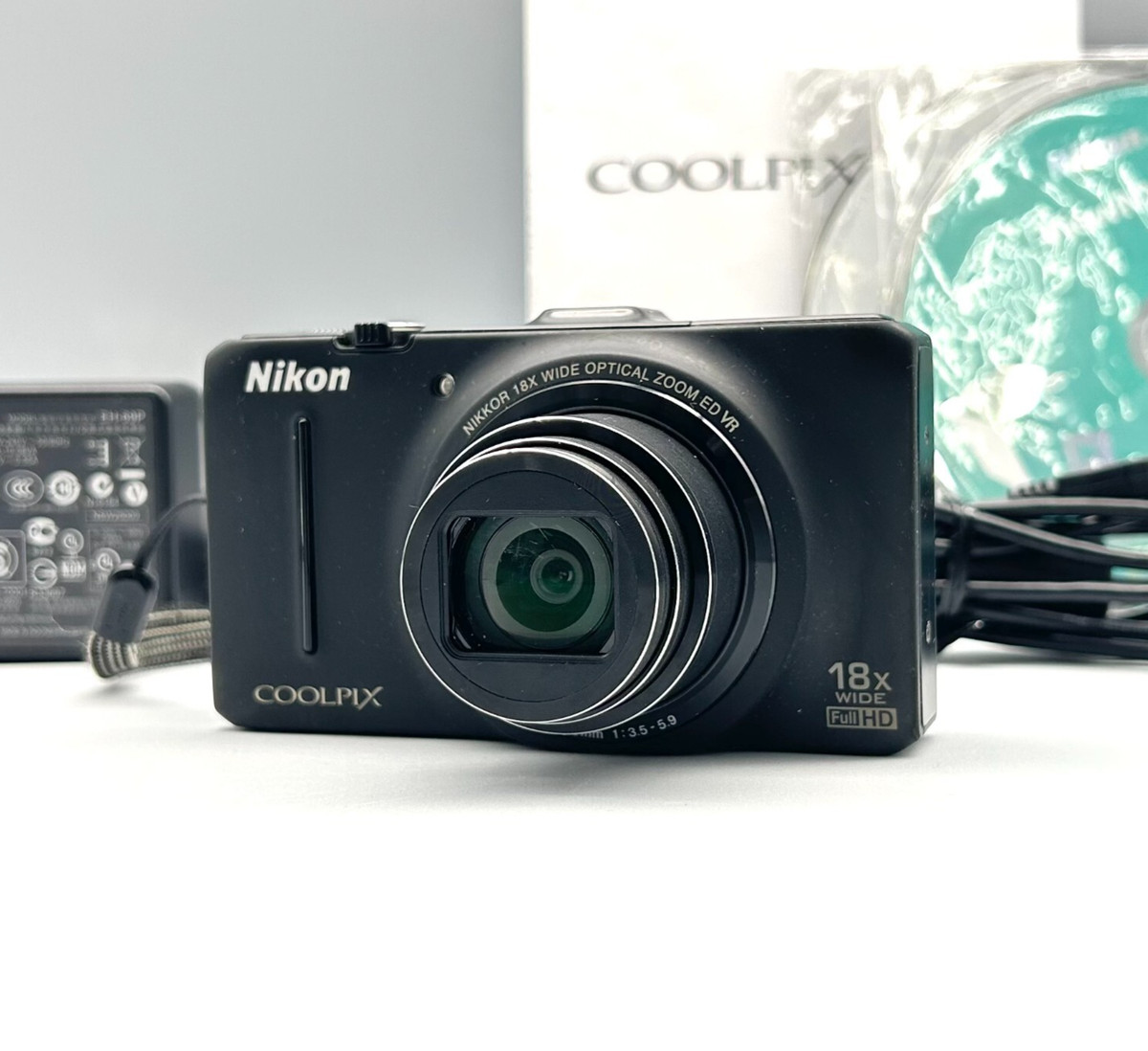 ニコン　coolpix s9300 ジャンク品 Junk - Nikon COOLPIX S9300 Red Power-on Test Confirmed Only