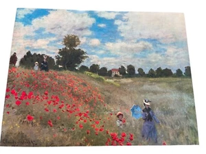MOMA Monet Das Mohnfeld Das Museum für moderne Kunst Wandrelief 8 x 10 - Bild 1 von 4