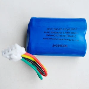 HFC1850-2S 6.4V 1000mAh 2IFPR19/51 Rechargeable Battery - Picture 1 of 2