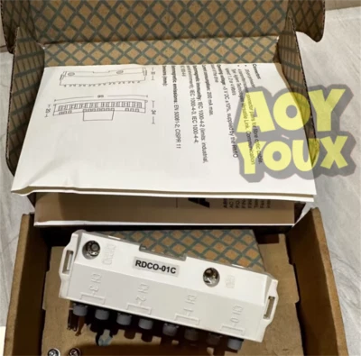 1PCS New ABB RDCO-01C Optical Fiber Adapter Module In Box DHL Express Delivery - Image 1 of 3