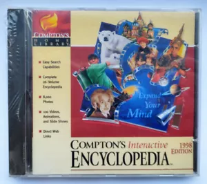 Compton's Interactive Encyclopedia, 1998 Edition CD-ROM (unopened) - Picture 1 of 4
