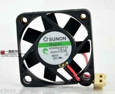 Sunon Maglev Fan KDE0504PFV2  DC 5V 0.7W 40x40x10mm 2 Pin Case/CPU Cooling Fan   - Image 1 of 2