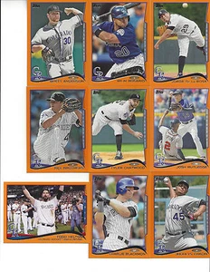 2014 Topps Factory Only Orange Jhoulys Chacin #112/199 Colorado Rockies #69 - Imagen 1 de 1