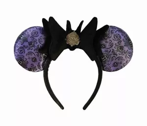 Disneyland Club 33 Haunted Mansion 50th Anniversary Minnie Ears - Picture 1 of 3