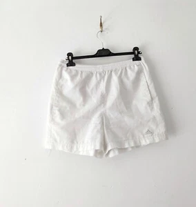 Adidas Vintage retro 90s size small unisex short White embroidered logo - Bild 1 von 5
