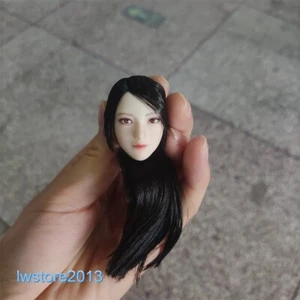 SUPER DUCK 1:6 SET075 Girl Head Sculpt For 12'' Female Pale PH TBL Figure Body - Picture 1 of 14
