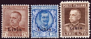 Colonie - Libia - 1928/29 - Sovrastampati Sassone n.78/80 gomma integra - MNH - Imagen 1 de 1