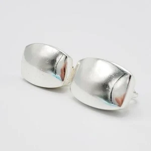 Sterling Modernist Clip Ohrringe QVC - Bild 1 von 5