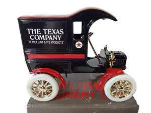 RARE ERTL Texaco 1905 Ford 1st Delivery Truck Diecast Locks Coin Bank #4 9321UO - Picture 1 of 5