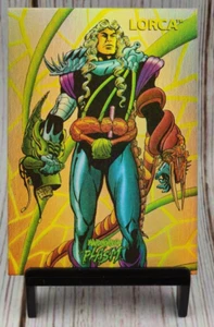 1993 Warriors of Plasm LORCA Rare PROMO Card - Picture 1 of 2