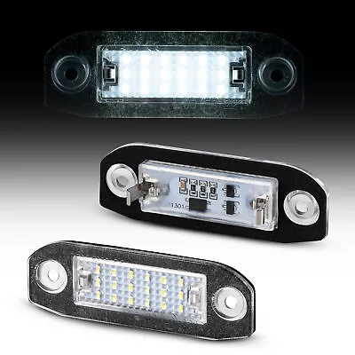 2x Iluminación de matrícula LED adecuada para VOLVO V70 XC60 XC70 XC 90 - Imagen 1 de 4