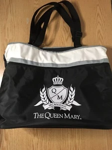 New Queen Mary Travel Overnight Bag Size 14.5” Height 16” Length 6.5” Width - Picture 1 of 6
