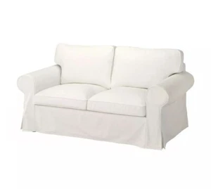 Ikea EKTORP Cover for 2-Seat Sofa ,Blekinge White,200.476.00, Used Condition. - Picture 1 of 13