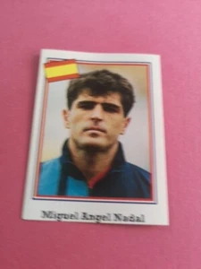 Miguel Angel Nadal Espagne Euroflash Sticker Football Coupe Du Monde 1994 #196 - Picture 1 of 2