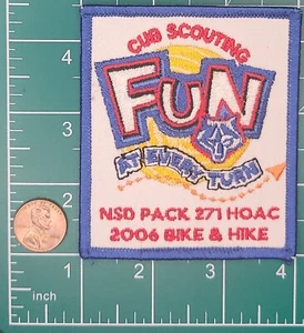 BSA NSD Pack 271 HOAC 2006 Bike & Hike, Cub Scouting Fun At Every Turn - Picture 1 of 1