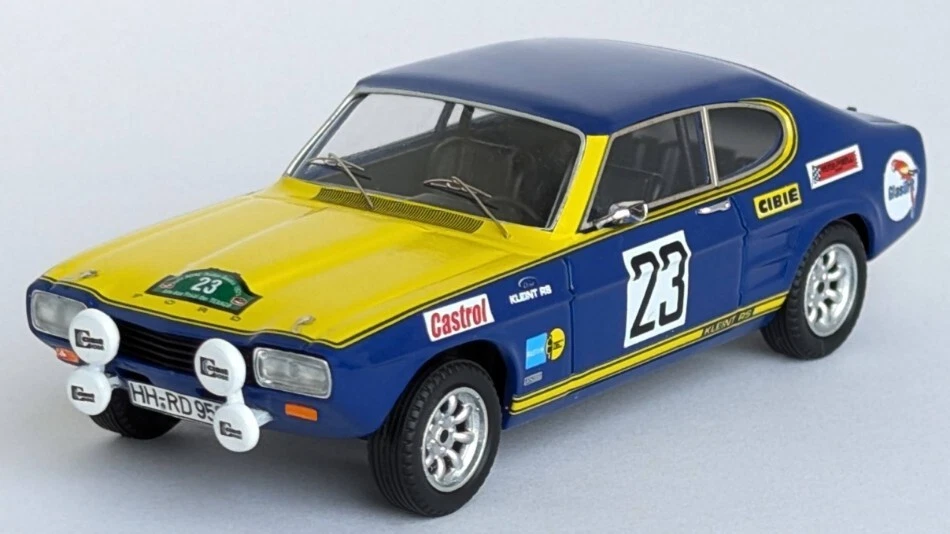Trofeu FORD CAPRI 2600 BAVARIA RALLY 1971 ROHRL/MARECEK 1:43 - Immagine 1 di 1