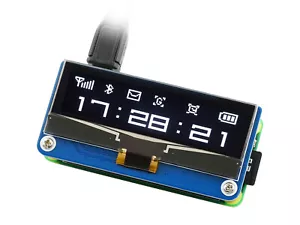 Waveshare 128×32 2.23in OLED Display Module for Raspberry Pi SSD1305 Driver SPI - Picture 1 of 7