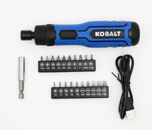 Kobalt KOBALT 4-volt max 1/4-in Cordless Screwdriver (Battery Included and Charg - Picture 1 of 6