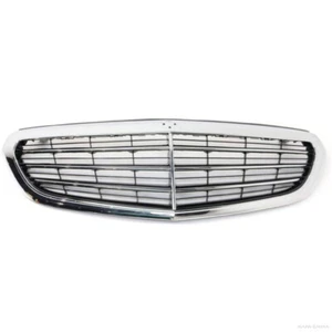 Front Bumper Radiator Grille For Mercedes Benz E E300/400 W212 2014-15 NO Camera - Imagen 1 de 3