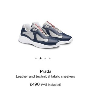 Shop PRADA 2020-21FW New America's Cup Leather And Technical Fabric  Sneakers (4E3337_6GW_F0W4C, 4E3337_6GW_F0J36, 4E3337_6GW_F0002) by Kasamiis  | BUYMA
