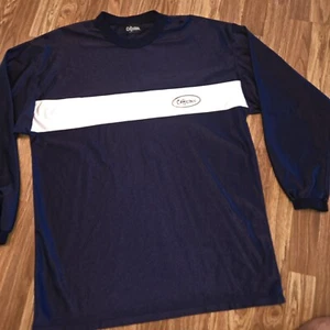 Nueva Camisa Deadstock Años 90 Caffeine Records Estimulante Natural Manga Larga Grande XL - Imagen 1 de 9