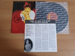 GLORIA ESTEFAN 14 TRACKS GREATEST HITS Korea Vinyl LP 1992 INSERT - Picture 1 of 7