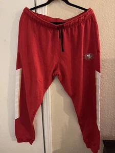foco NFL Mens Team San Francisco Stripe Joggers - XL - Picture 1 of 5