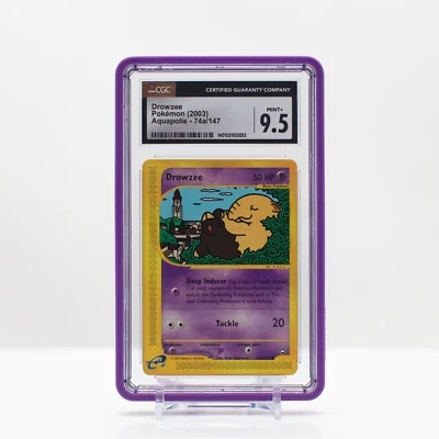 Pokemon Drowzee #74a Aquapolis 2003 - CGC 9.5 - Image 1 of 4
