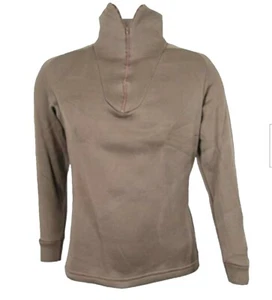 MILITARY POLYPRO Thermal 1/4 Zip Undershirt - NIB - Size Medium - Polypropylene - Picture 1 of 2