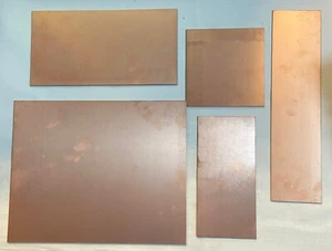 Kupferbeschichtete FR 4 Epoxydharz-Leiterplatte - Bild 1 von 1