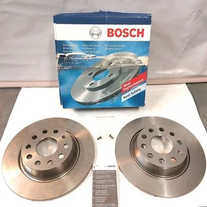 Bosch Bremsscheiben ECE-R90 Hinterachse 1 Satz von 2 Beschädigt Reparaturset - Bild 1 von 4