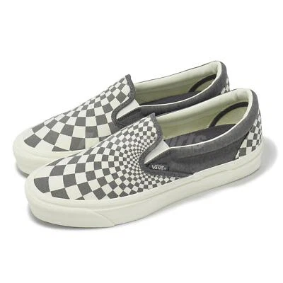 Vans MTE Slip-On Reissue 98 Gret Beige Checkerboard Men Unisex Shoes VN000CWAGX8 - Imagen 1 de 4